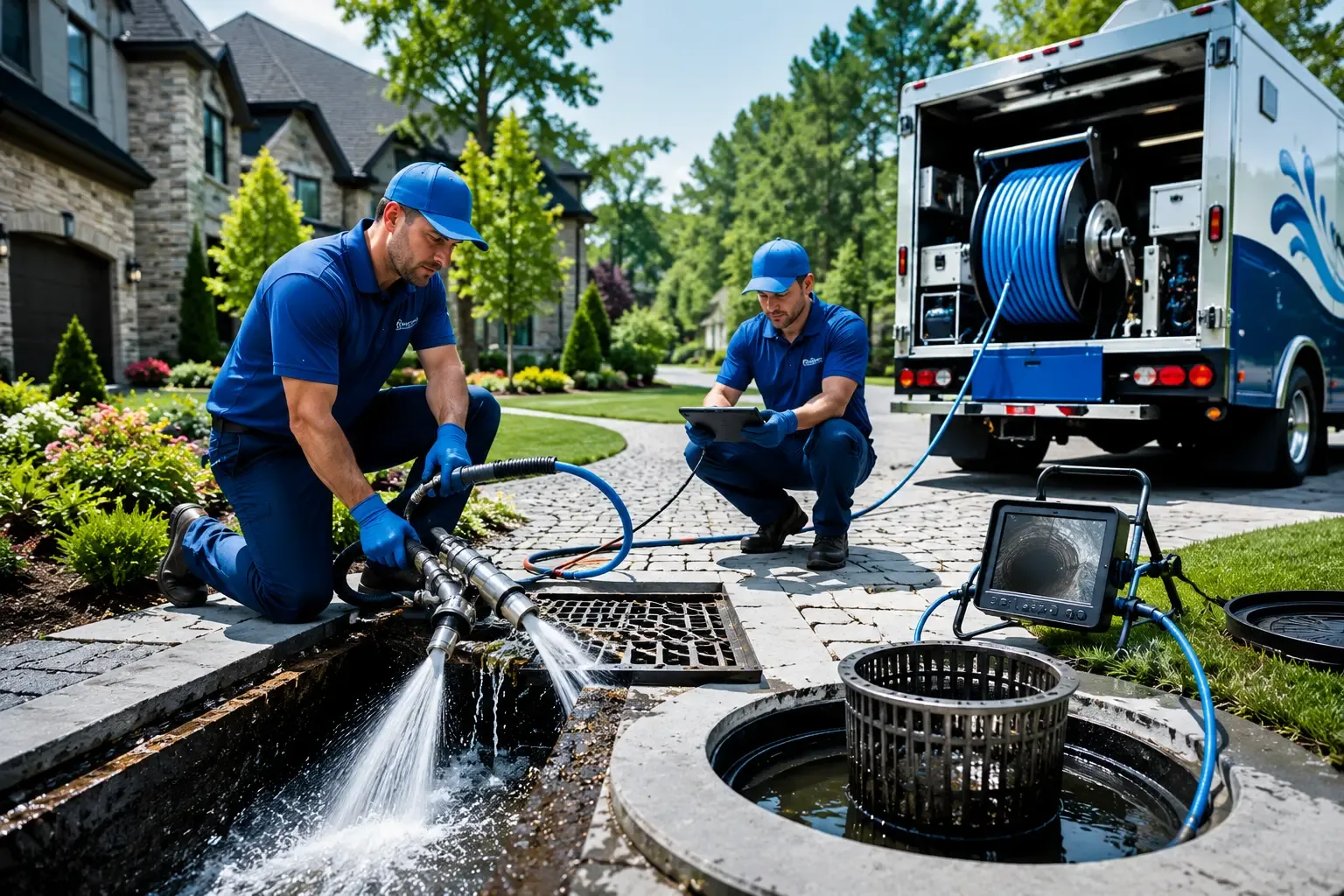Local outdoor drain cleaning professionals in Anahuac, TX